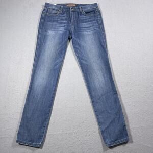 Joes Jeans Womens 28 Blue Slim Fit Bottomed Stretch Denim Casual Classic Style